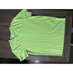 Green American Eagle Embroidered Tee